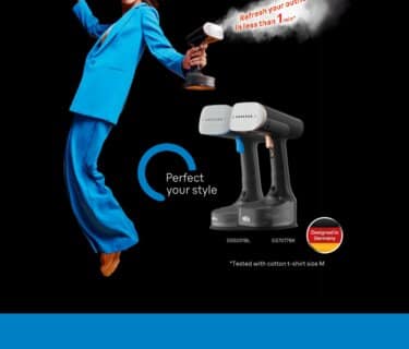 Braun's best performing Garment steamer.