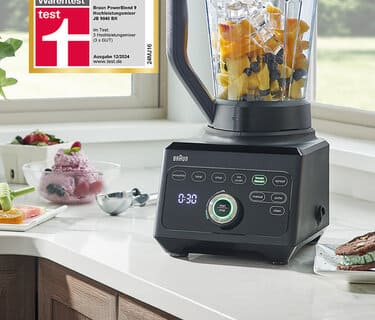 Anpassbare Texturen. Hochleistungsmixer. 60 % feiner und 4-mal schneller*