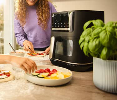 Enjoy crispier results faster¹.