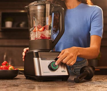 Személyre szabható textúrák. Erőteljes turmixolás. 50%-kal finomabb és 2x gyorsabb.*