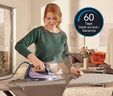 Jetzt ausgewählte Braun Dampfbügeleisen 60 Tage ohne Risiko testen!*