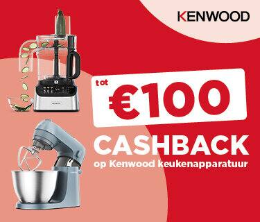 Cashback op Kenwood keukenapparatuur