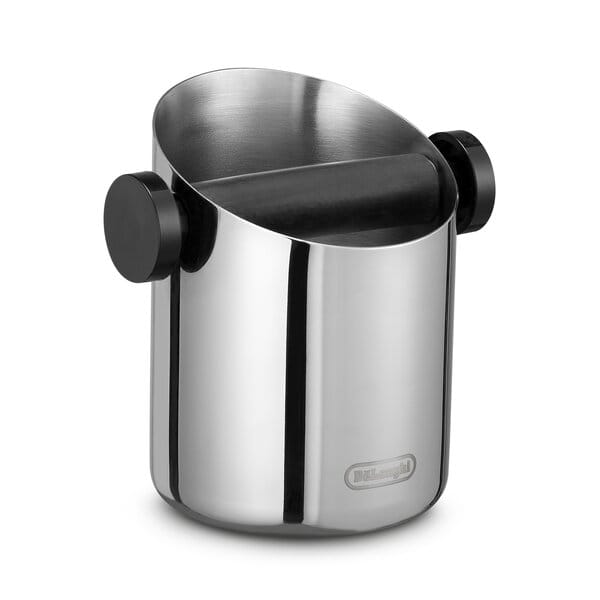 Koffietamper en afklopbak voor koffiedik