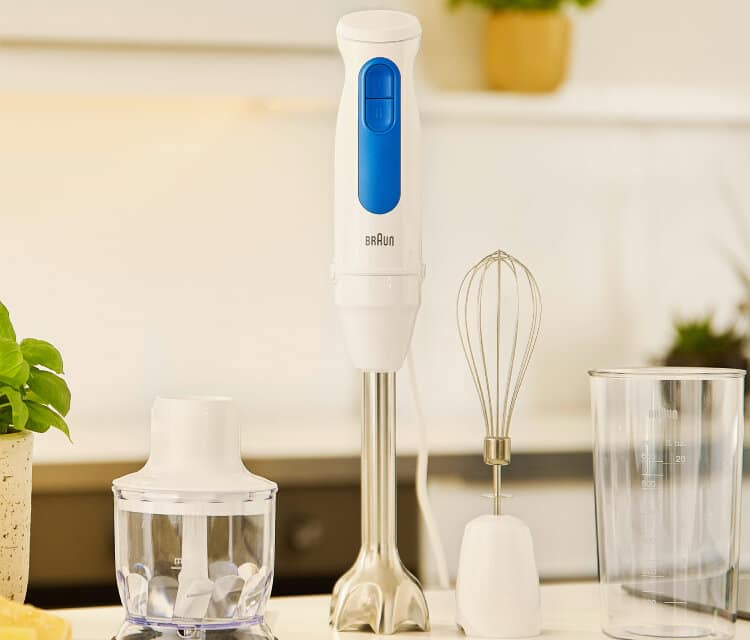手間なく失敗しない料理をサポートするエントリー価格のハンドブレンダー、マルチクイック3が新発売。