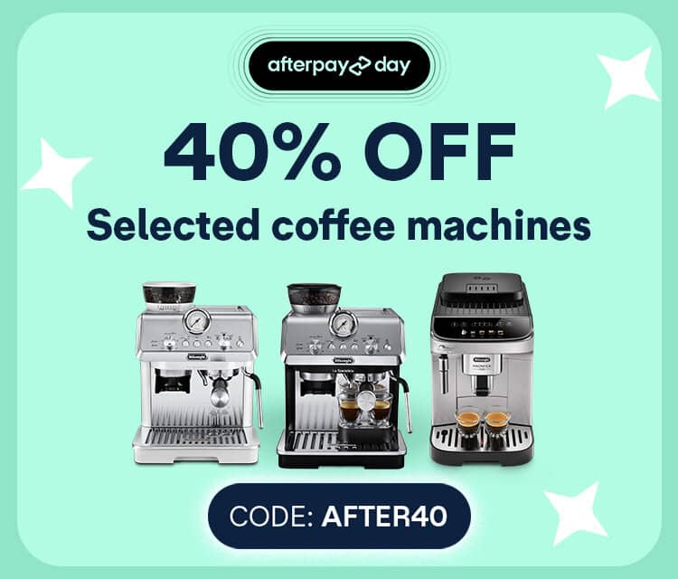 Save 40% On Selected Coffee Machines