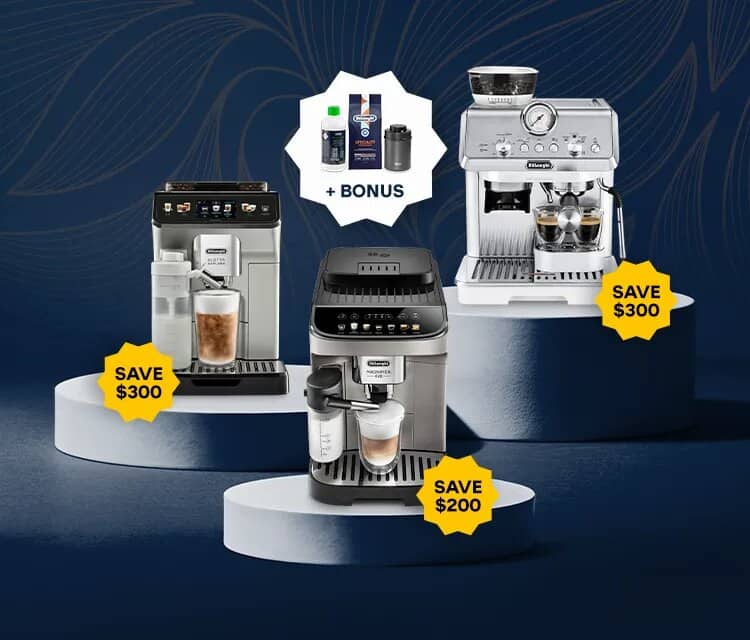 Save Up to 30% Off Selected Coffee Machines