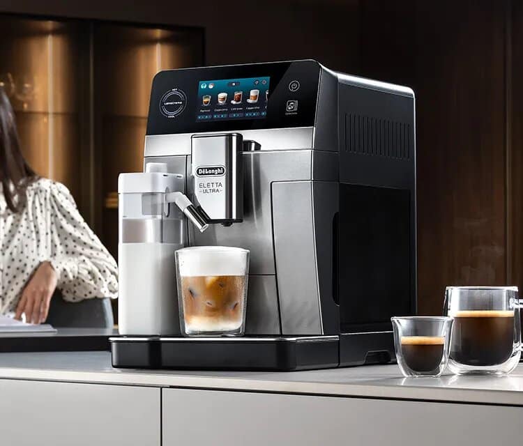 Enjoy your local café drinks at home with the Eletta Ultra