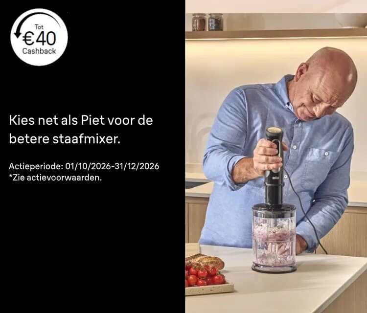 Cashback staafmixers