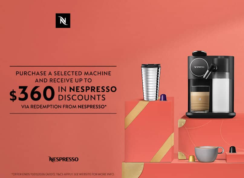 Redeem $360 In Nespresso Discounts