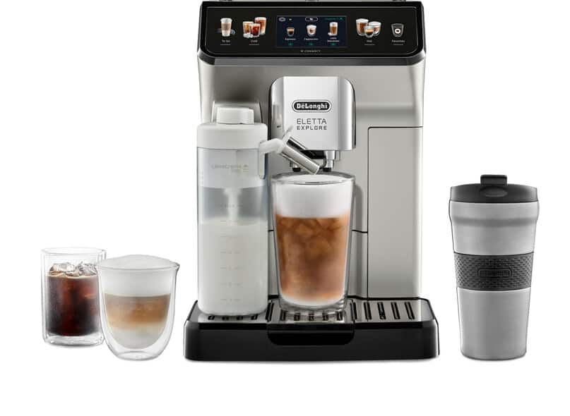 Eletta Explore Fully Automatic Espresso Machine with Cold Brew Technology