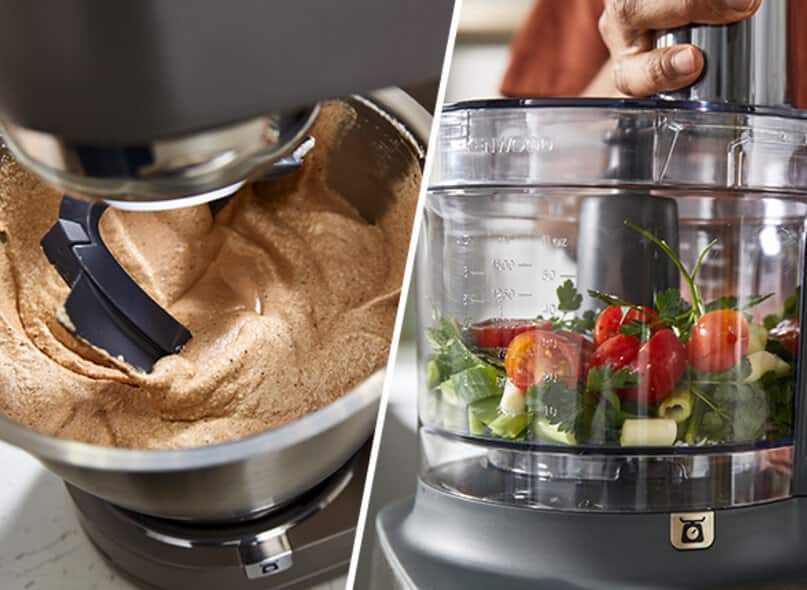 Was ist der Unterschied zwischen einer Küchenmaschine und einer Kompakt-Küchenmaschine?