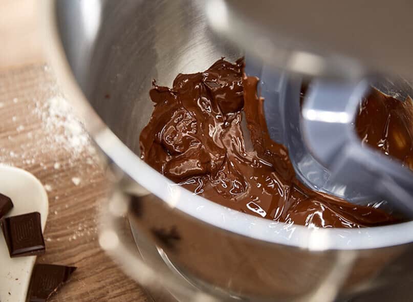 Schmilzt Schokolade und Herzen