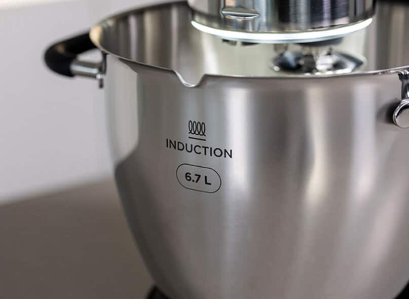 Perfekte Temperaturkontrolle dank Induktionstechnologie