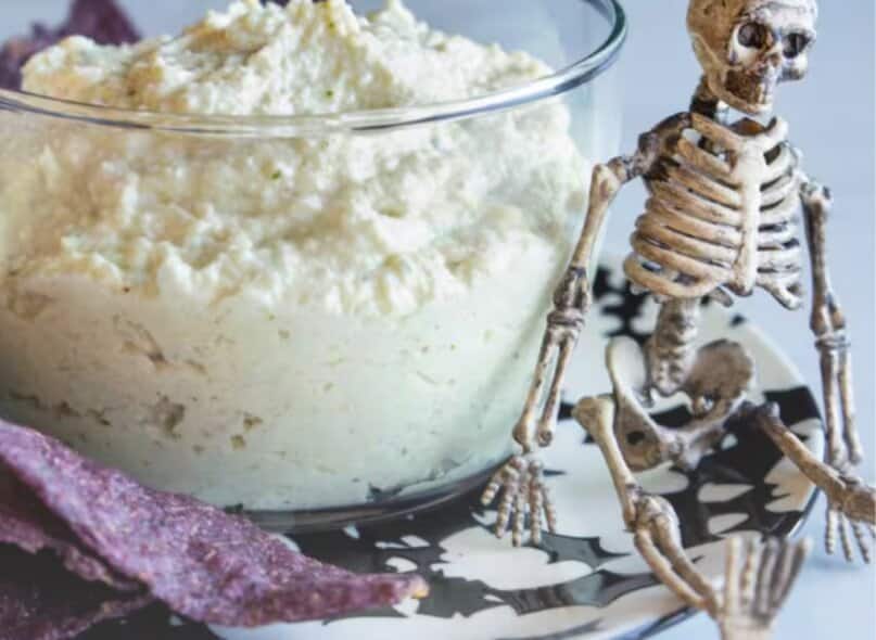Ontdek ons griezelige recept: kruidige geroosterde bloemkooldip 