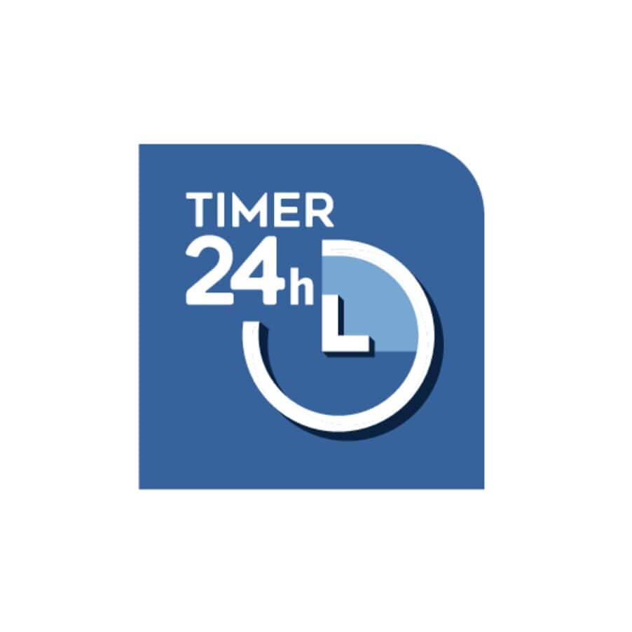 ライフスタイルに合わせて使える24時間デジタルタイマー