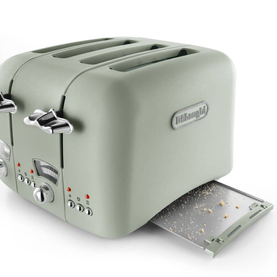 undefined, Argento Flora 4 slice Green Toaster, undefined, Green
