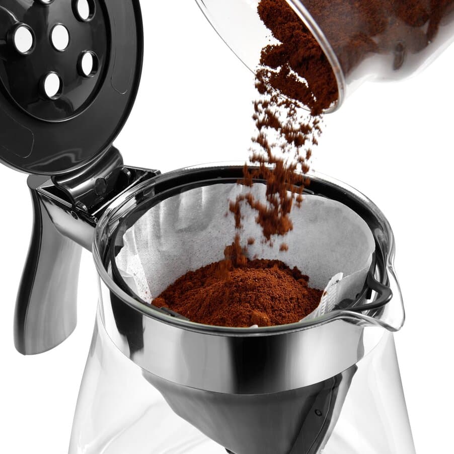 Clessidra, Clessidra 2in1 Drip and Pourover Coffee Machine, undefined, Silver