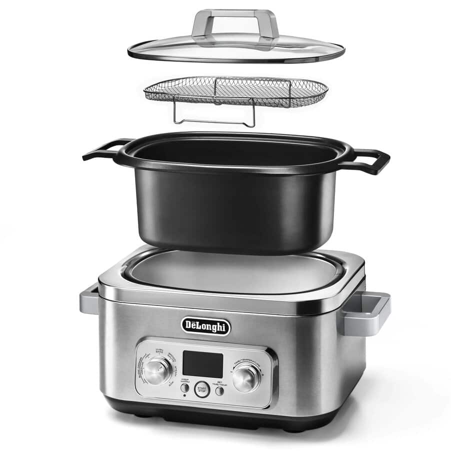 Slow cookers & Multi-Cookers, Livenza All-in-One Programmable Multi-Cooker - 6 Quart, undefined, Metal