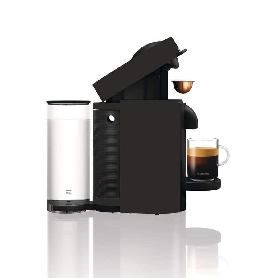undefined, Nespresso Vertuo Plus Coffee and Espresso Machine by De'Longhi, Limited Edition, Black Matte (ECO PACKAGING), undefined, undefined