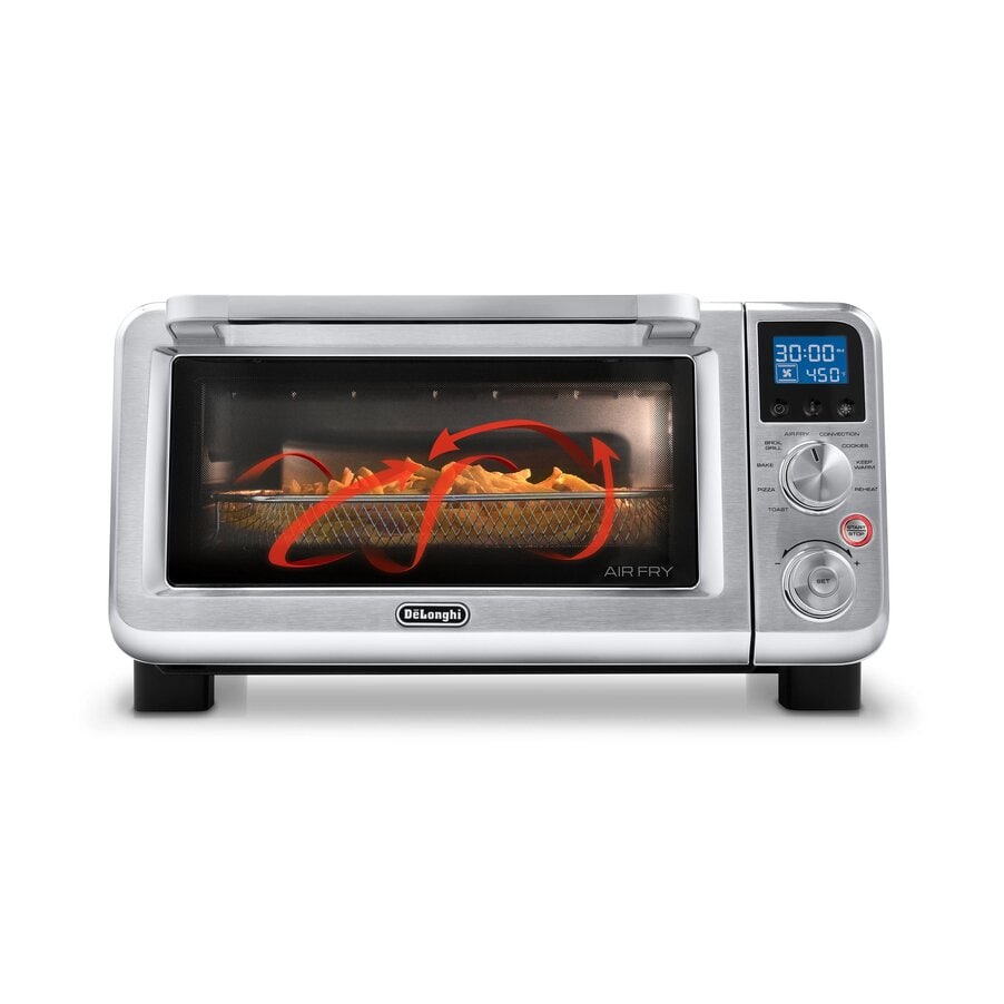 Toaster Ovens & Convection Ovens, Livenza 9-in-1 Digital Air Fry Convection Toaster Oven, Grill, Broil, Bake, Roast, 14L (.5 cu ft), undefined, Grey