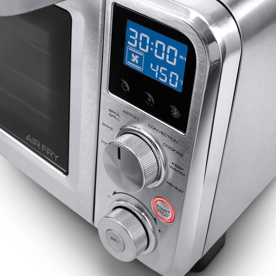 9 presets for precision cooking