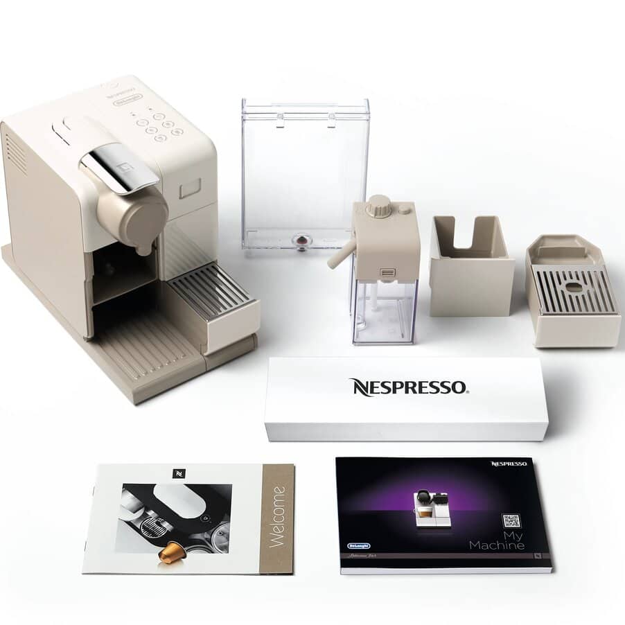 Nespresso Lattissima Touch by De'Longhi, Creamy White EN560W | De