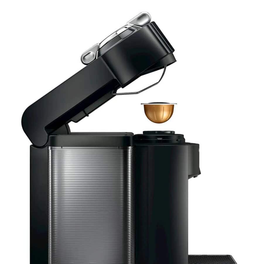 undefined, Nespresso Evoluo Coffee and Espresso Machine by De'Longhi, Black, undefined, Black