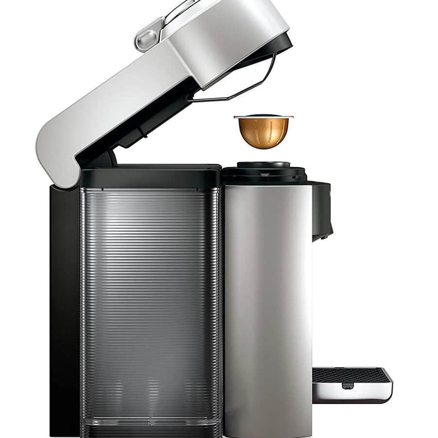 undefined, Nespresso Evoluo Coffee and Espresso Machine by De'Longhi, Silver, undefined, Silver