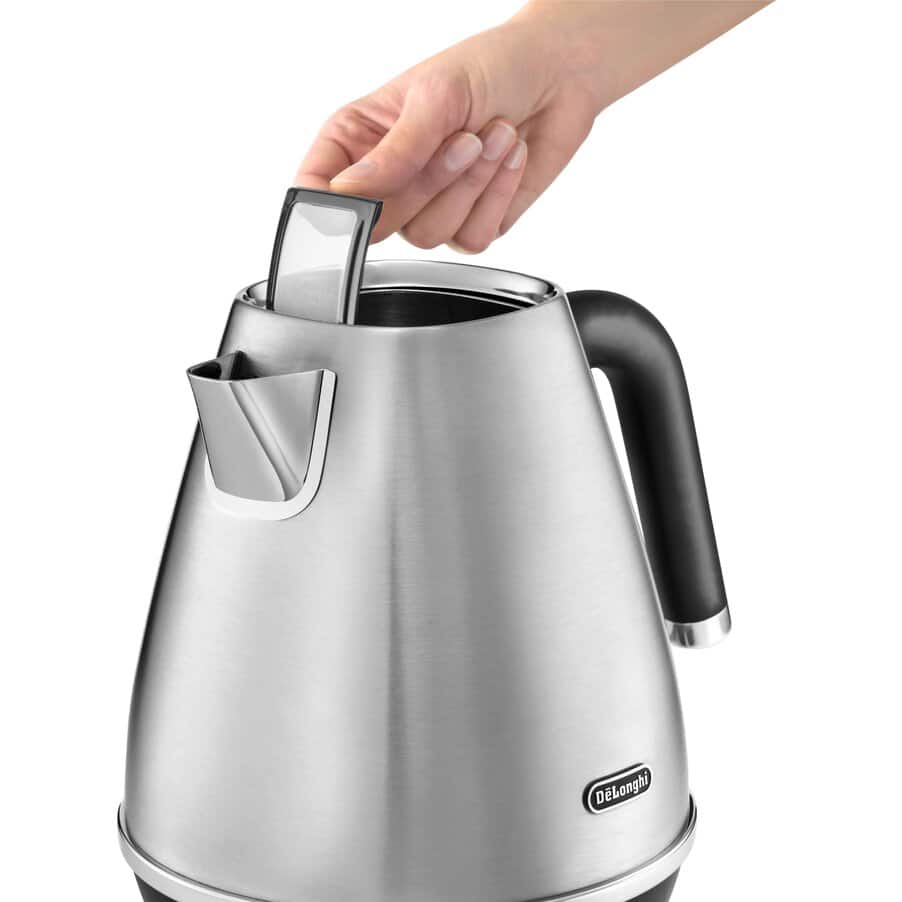 Distinta Kettles, Distinta X Silver Stainless Steel Kettle, undefined, Metal