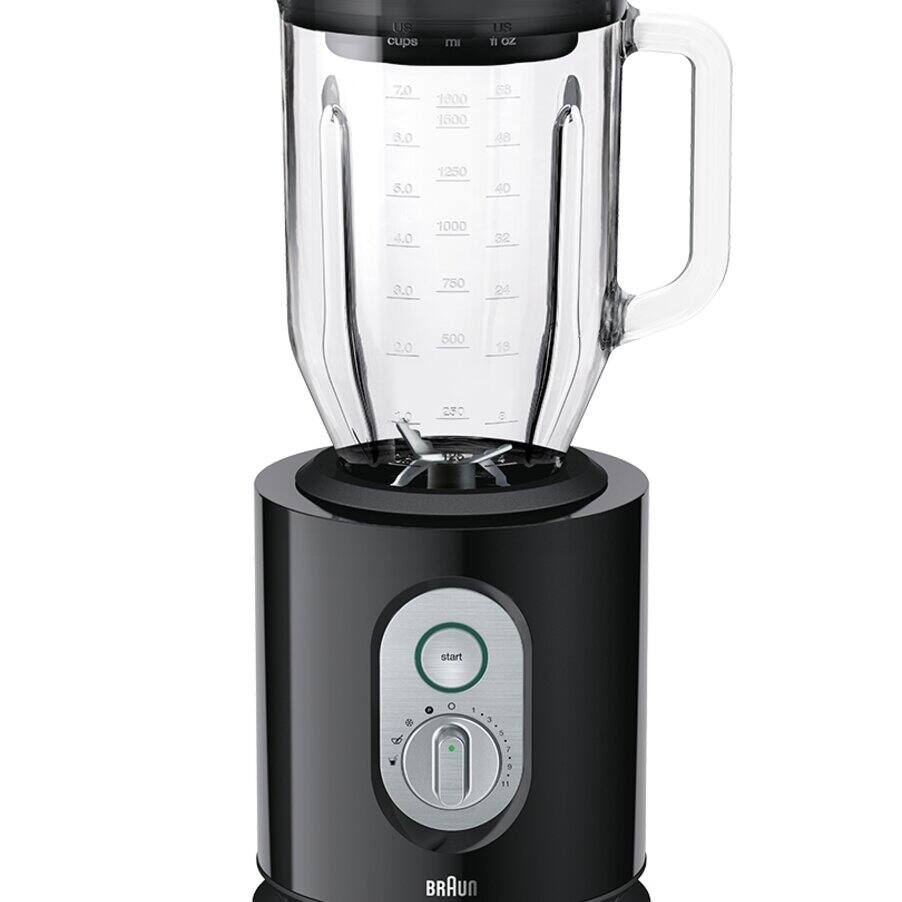Identity Jug blender black/stainless steel with glass jug