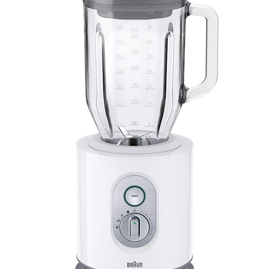Identity Jug blender white/stainless steel with glass jug