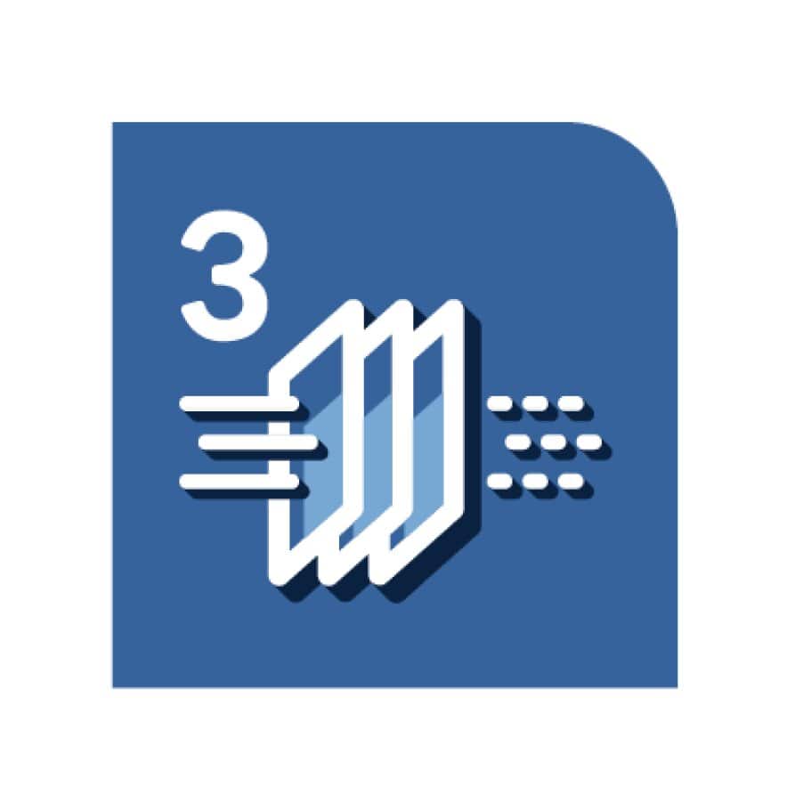 Filtración de 3 capas