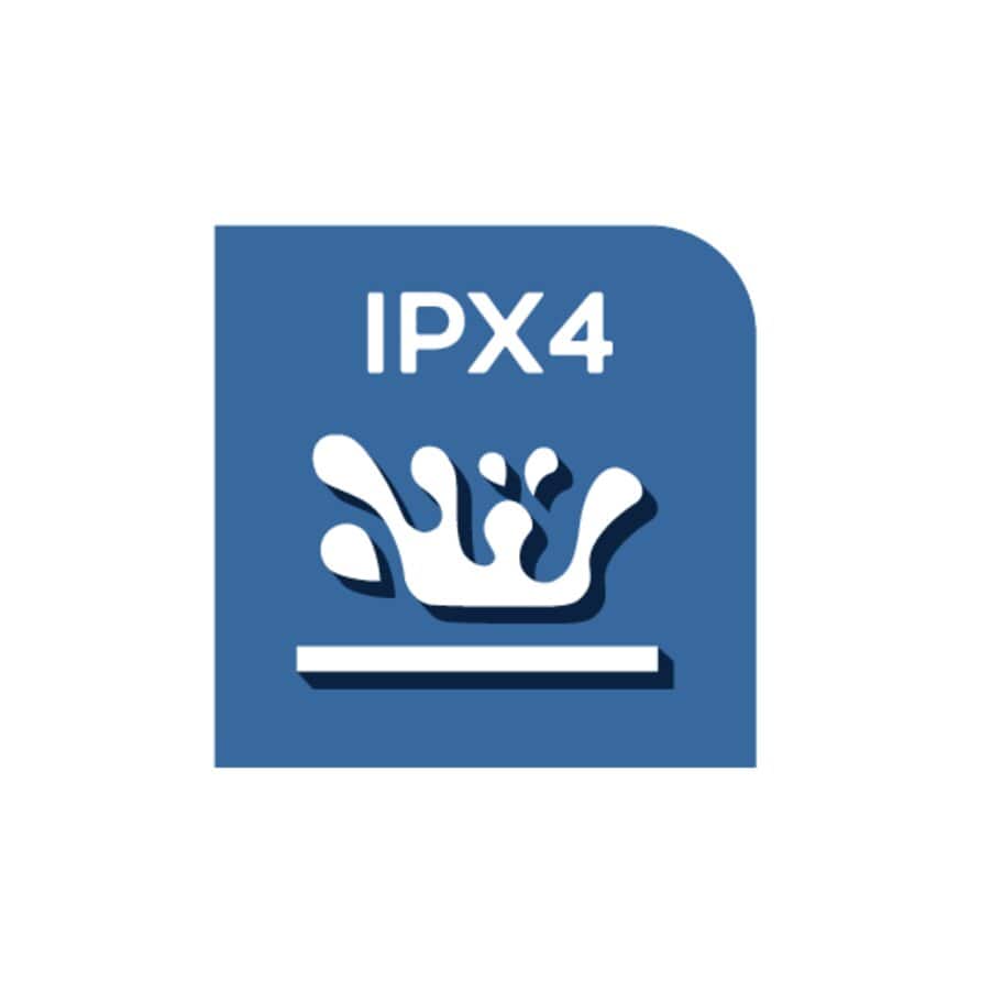 IPX4 protection