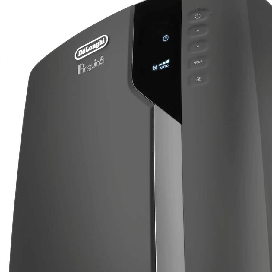 Portable Air Conditioners, Pinguino DeLuxe PAC EX370LN 500 sq ft Portable Air Conditioner, undefined, Dark Grey