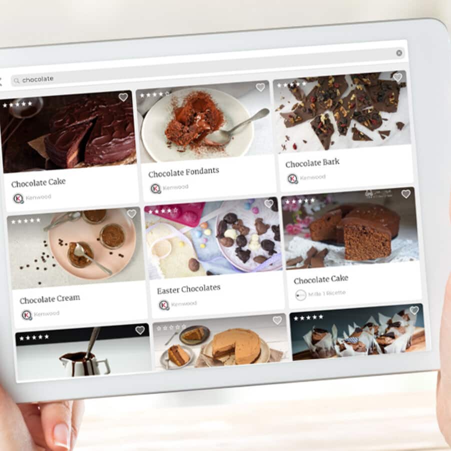 Get inspired by Kenwood World App