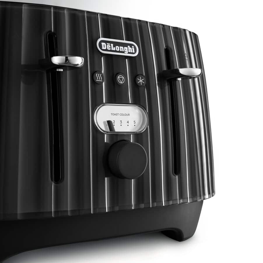 Ballerina Toasters, Ballerina 4 Slice Toaster Furnace Black, undefined, Black