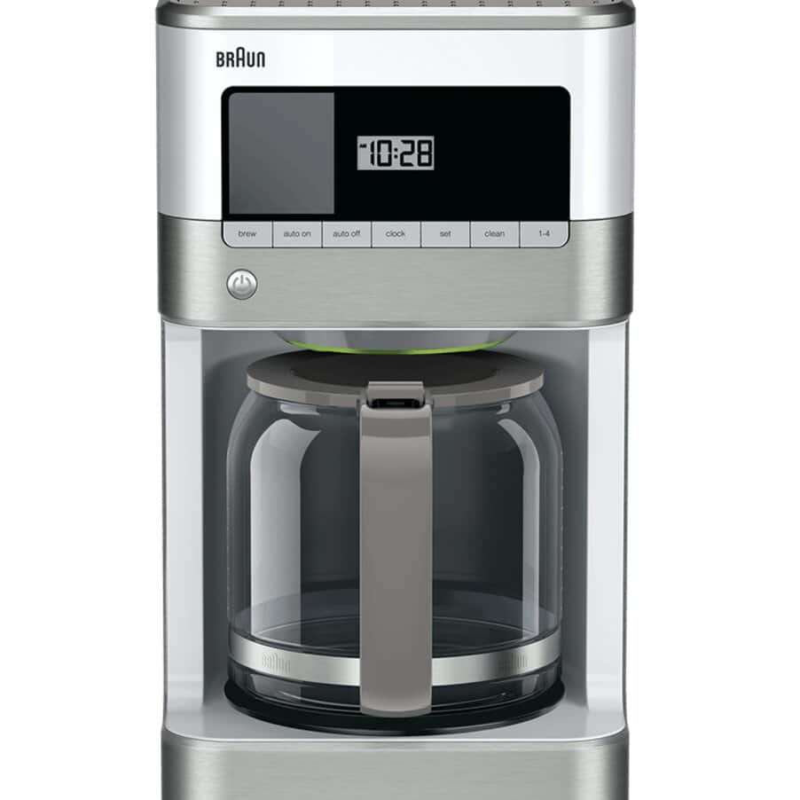 BrewSense KF 6050 WH with glass carafe 