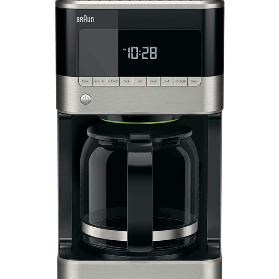 BrewSense KF 7150 BK with glass carafe 