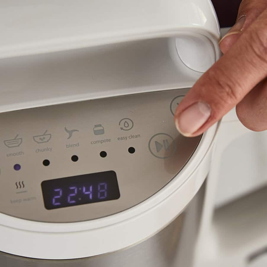 Med et tryk på en knap