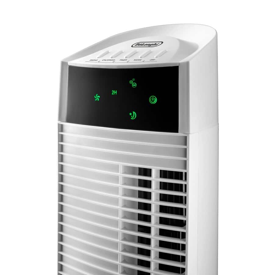 Fans, Oscillating Tower Fan White, undefined, Black
