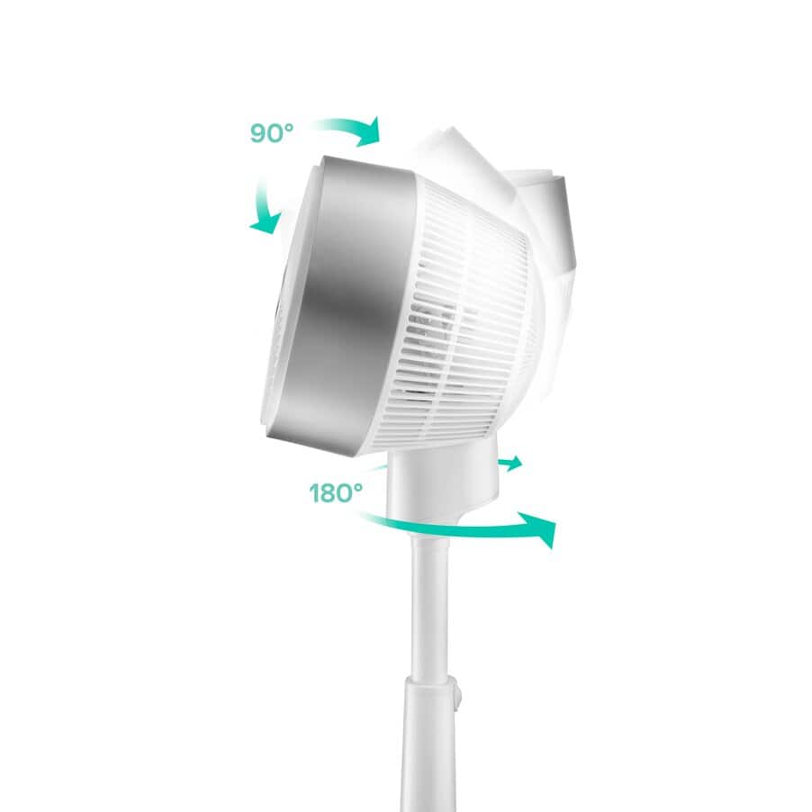 Fans, 3D Air Circulator, undefined, White