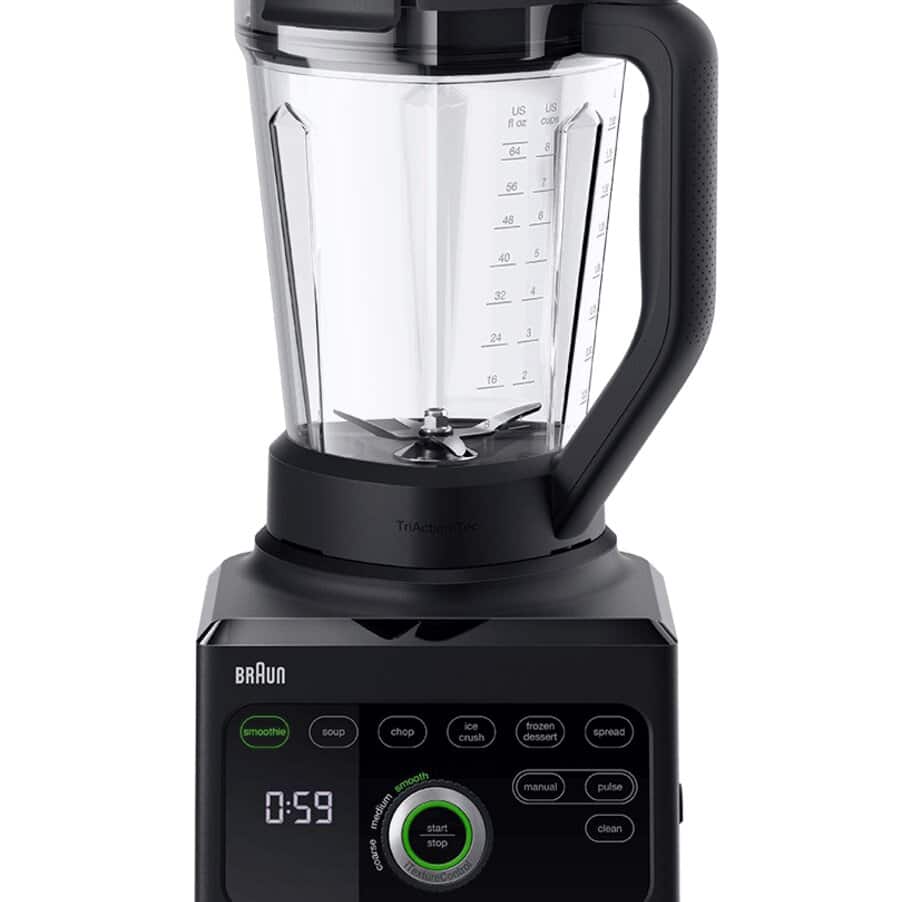 Blender kielichowy TriForce czarny z kielichem wykonanym z Tritanu™ 