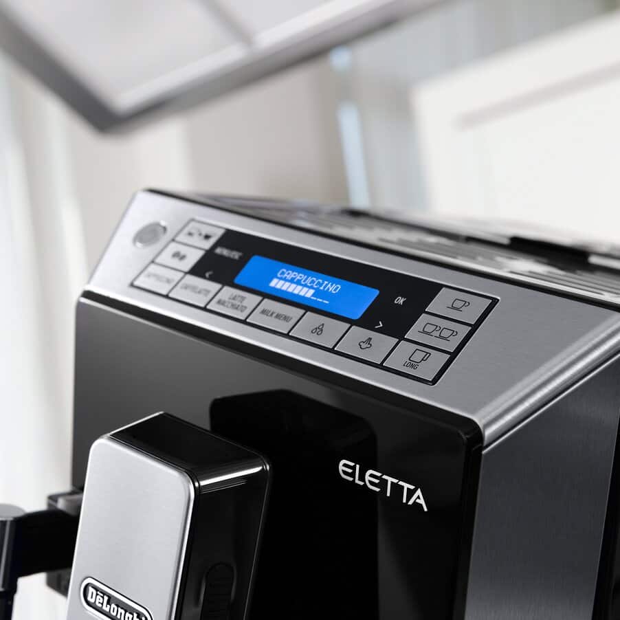 洗練されたデザインと液晶ディスプレイ