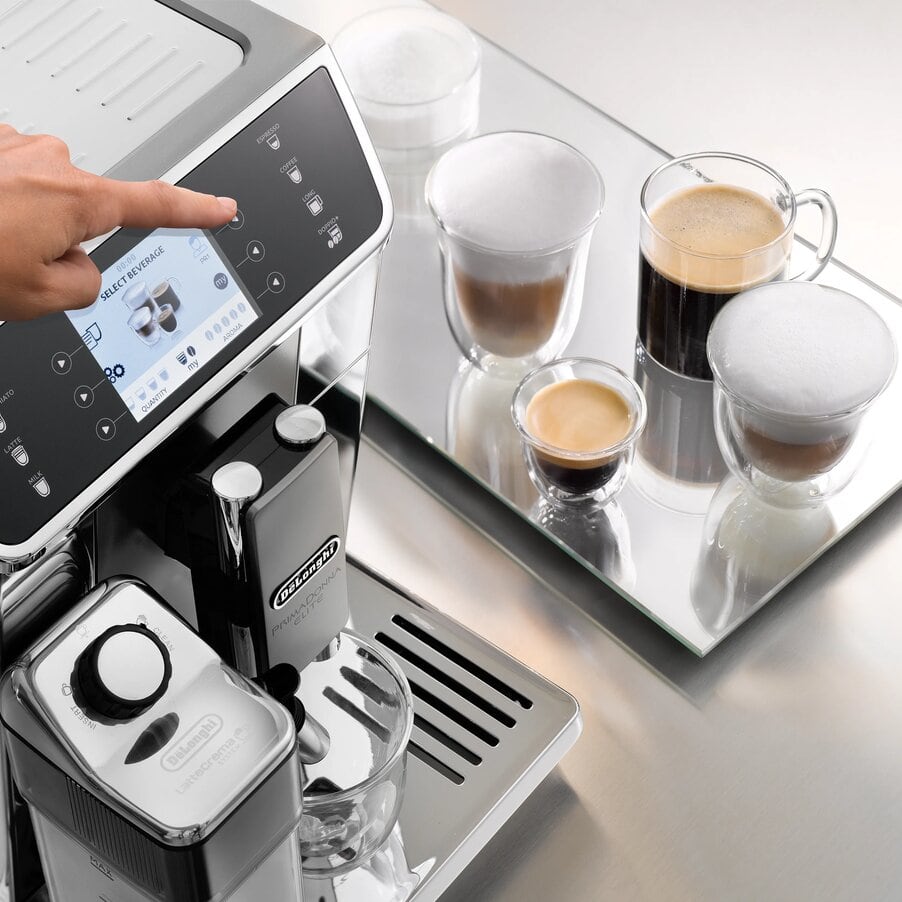 undefined, PrimaDonna Elite Fully Automatic Espresso Machine, undefined, Silver