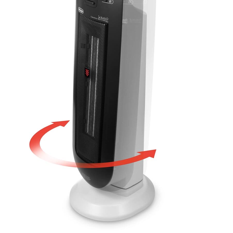 Ceramic & Fan Heaters, DeLonghi Quiet System Tower Ceramic Heater, undefined, Grey