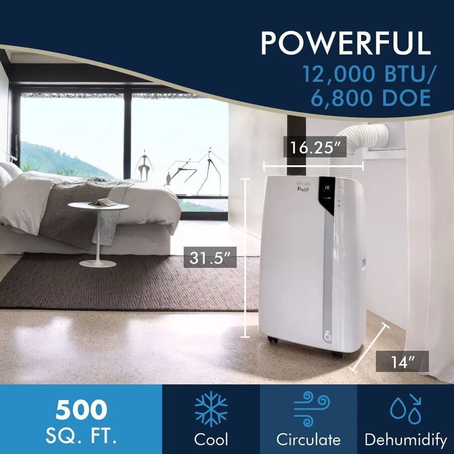 Arctic Whisper Extreme PAC EX360LVYN-6A WH 500 sq ft Portable Air