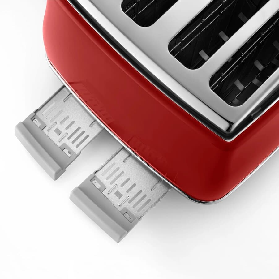 undefined, Icona Capitals 4 Slice Toaster Red, undefined, Red