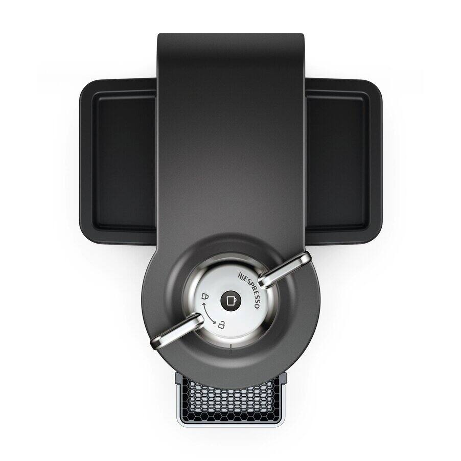Nespresso Machines, Nespresso Evoluo Coffee and Espresso Machine by De'Longhi, Graphite Metal, undefined, Grey