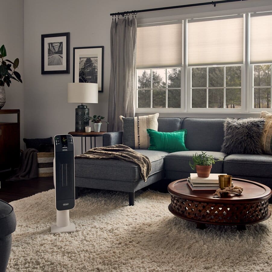 Ceramic Tower Room Heater, 28 in. HFX66V15C Tower ceramic
