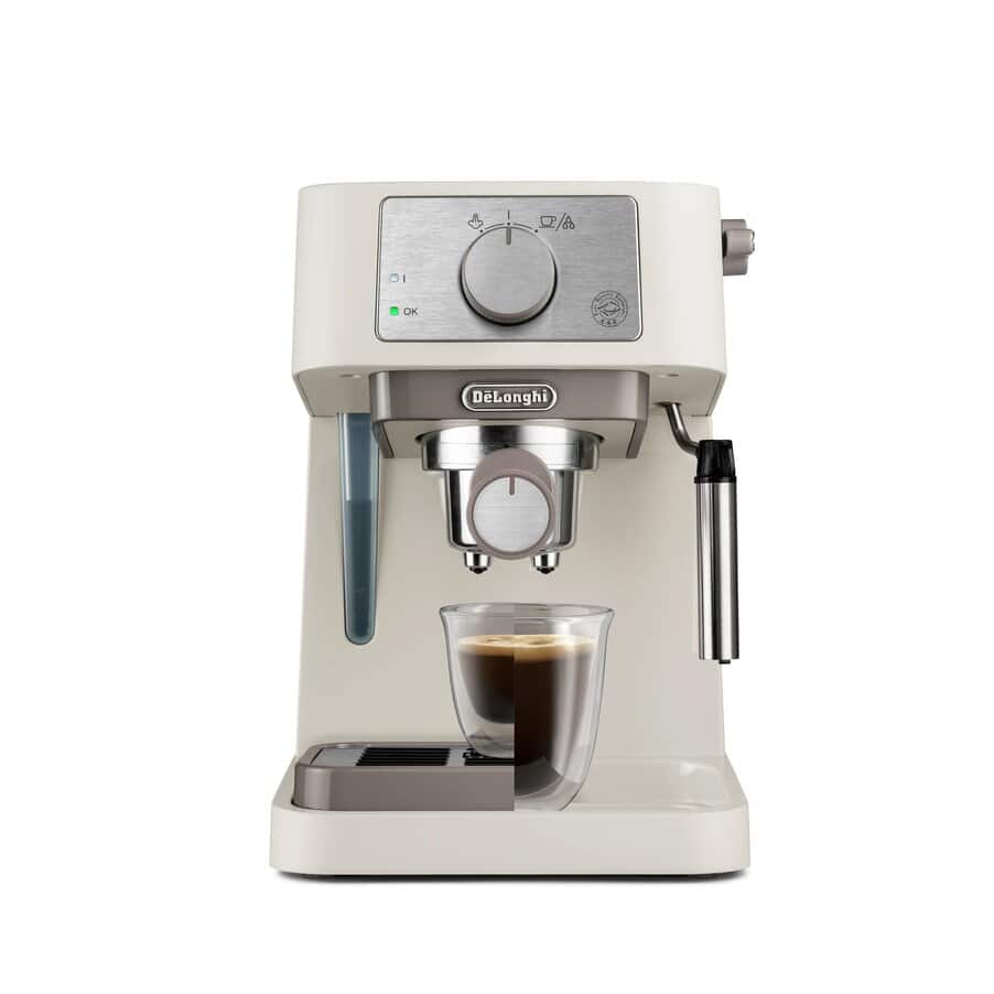undefined, Stilosa Manual pump espresso coffee machine Cream, undefined, Cream